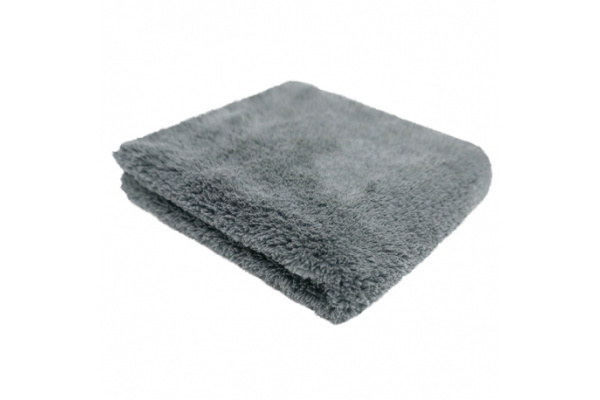 PURESTAR Plush both side buffing towel (40x40см) Плюшевое двусторон м/ф полотенце, серое